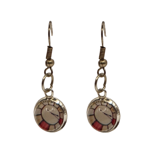 Oorbellen met uurwerk