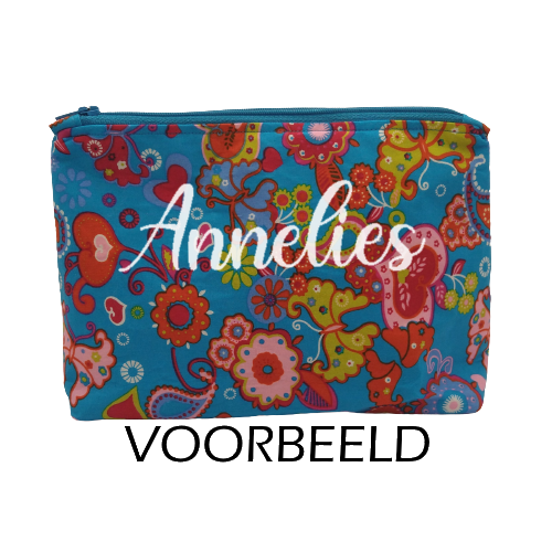 Toilettas - bedrukking