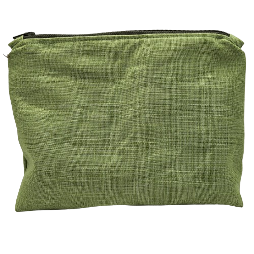 Toilettas - effen groen