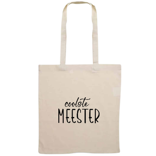 Totebag - coolste meester