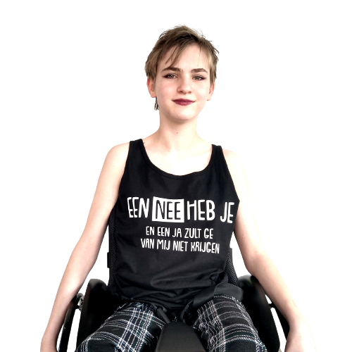 Topje - Een NEE heb je en een JA zult ge van mij niet krijgen!