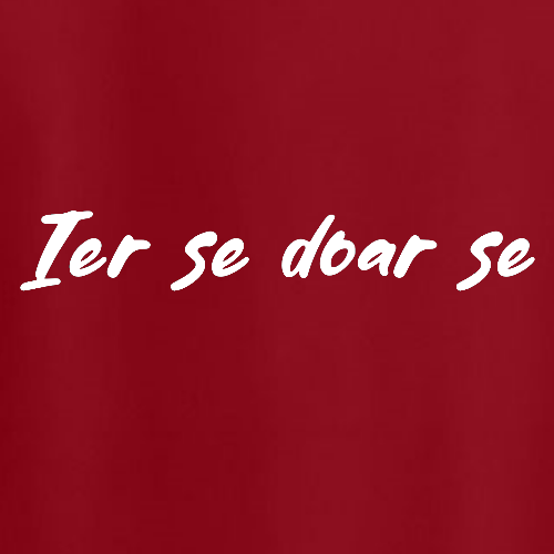 T-shirt - Ier se doar se