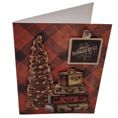 3D Wenskaart - Kerstkaart - Most Wonderful time of the year