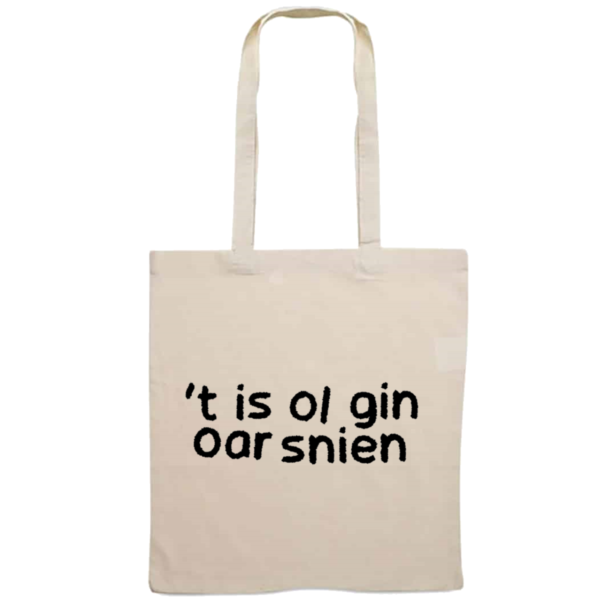 Totebag - 't is ol gin oar snien