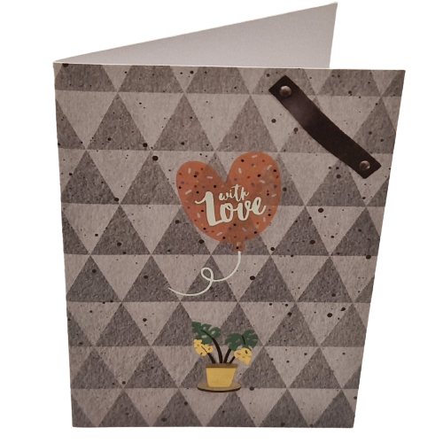 Wenskaart - With love