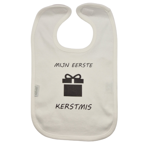 Slabbetje - 'mijn eerste kerstmis'