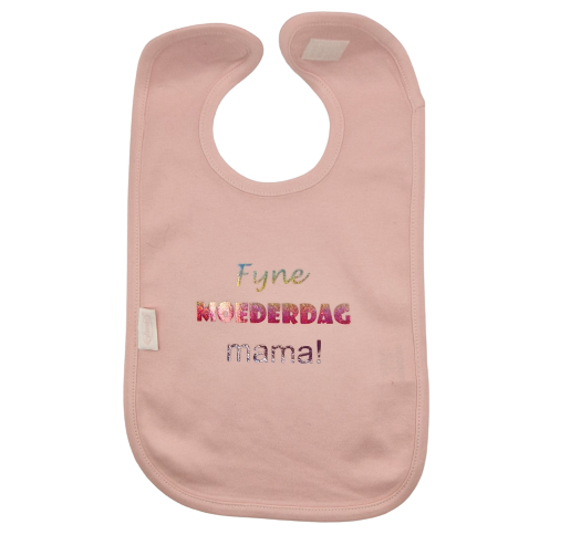 Slabbetje - 'fijne moederdag mama!'