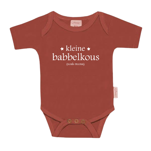 Romper - Kleine babbelkous (zoals mama)