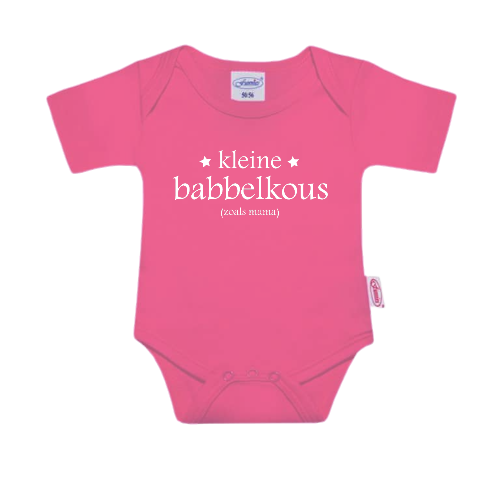 Romper - Kleine babbelkous (zoals mama)