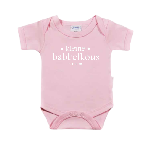 Romper - Kleine babbelkous (zoals mama)