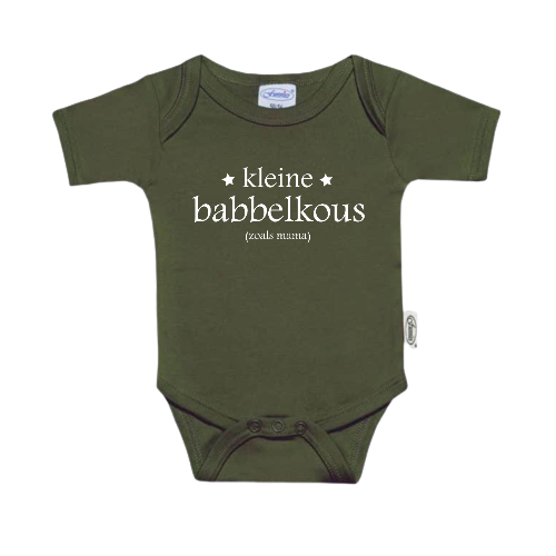 Romper - Kleine babbelkous (zoals mama)