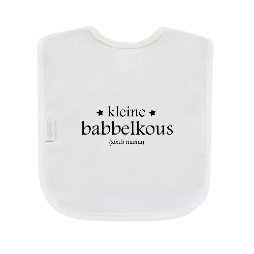 Slabbetje - Kleine babbelkous (zoals mama)
