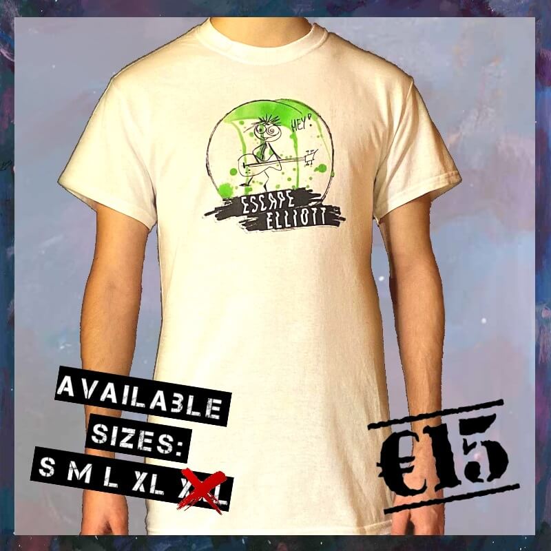 Z - ESCAPE ELLIOTT - T-shirt - white