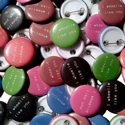 buttons - I wheelie like you