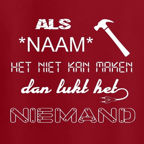 Gepersonaliseerde T-shirt voor een handige Harry