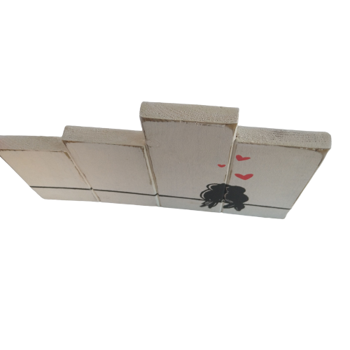 houten decoratie - vogeltjes