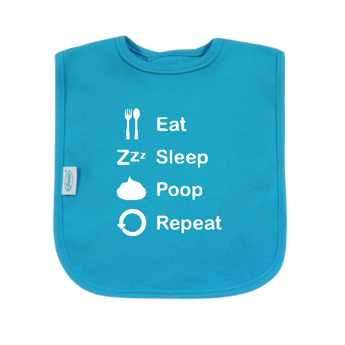 Slabbetje - Eat sleep poop repeat