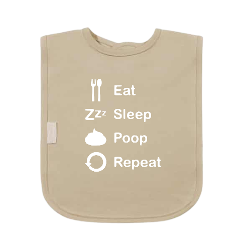 Slabbetje - Eat sleep poop repeat