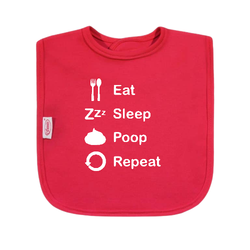 Slabbetje - Eat sleep poop repeat