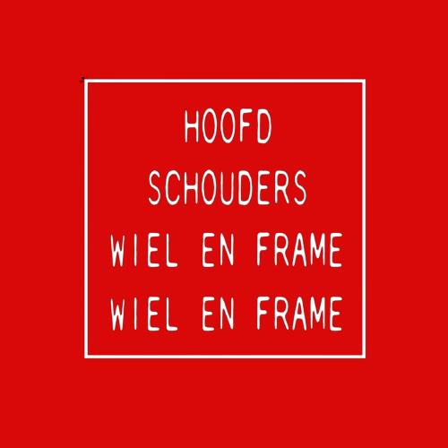 Topje- Hoofd schouders wiel en frame wiel en frame