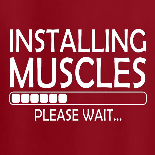 T-shirt - Installing muscles, please wait...
