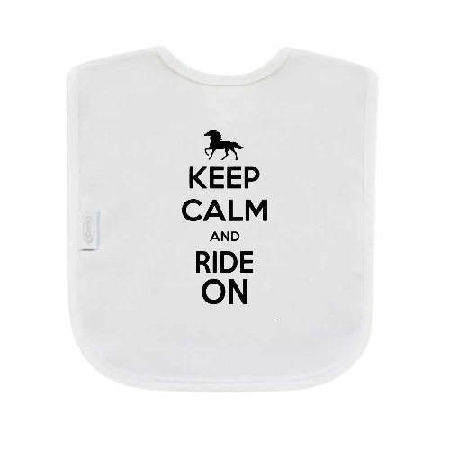 Slabbetje - Keep kalm and ride on