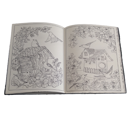 Boek - kleurboek voor volwassenen - versie 1 - colors are the smiles of nature