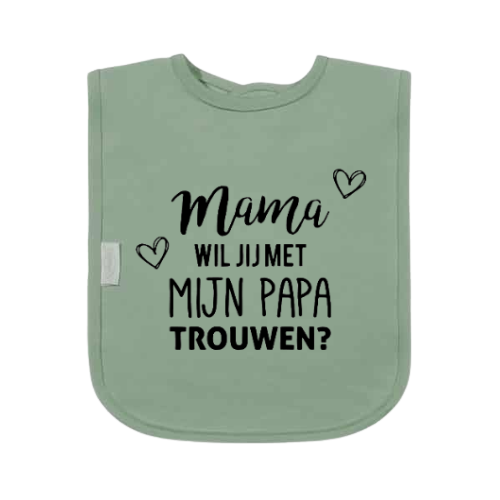 Slabbetje - Mama, wil jij met mijn papa trouwen?