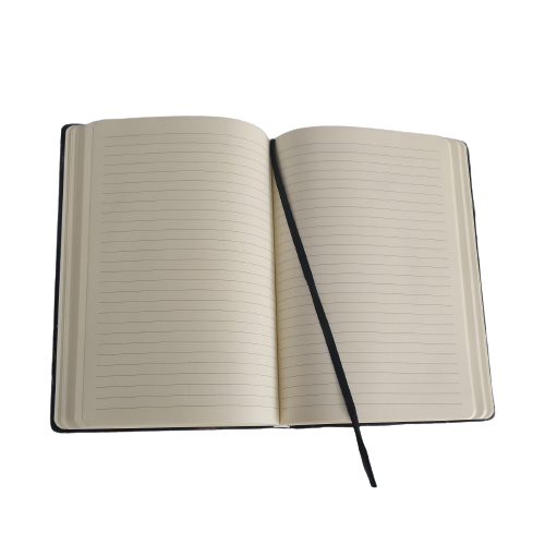 Boek - schrift/notitieboek/dagboek - skulls