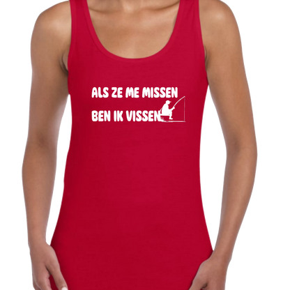 Topje - Als ze me missen ben ik vissen