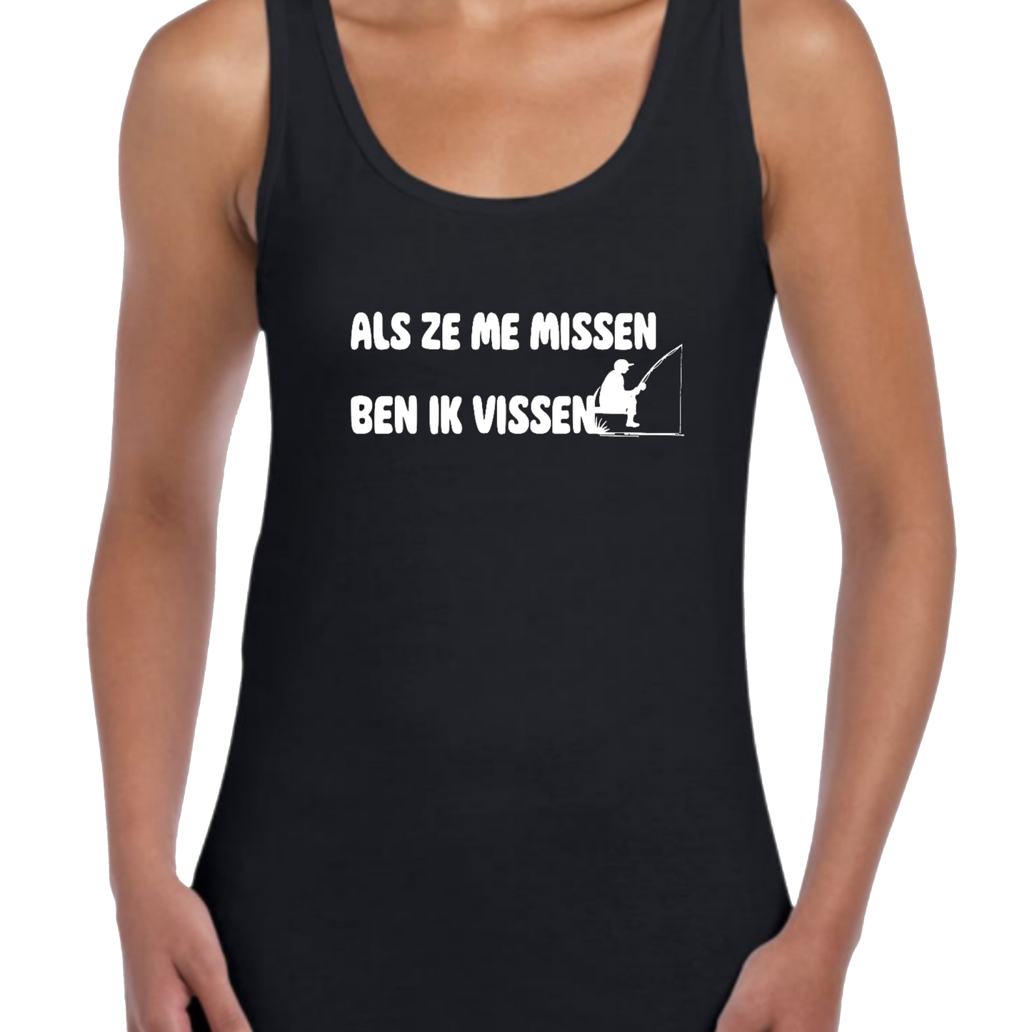 Topje - Als ze me missen ben ik vissen