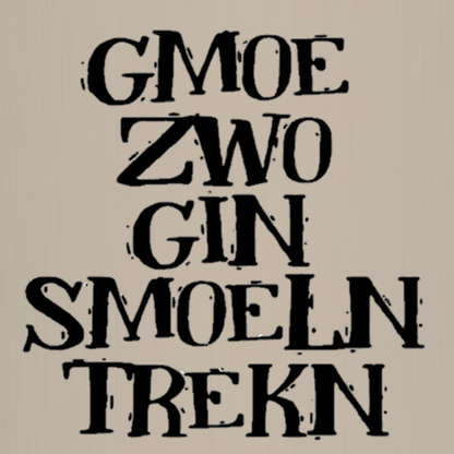 Totebag - Gmoe zwo gin smoeln trekn