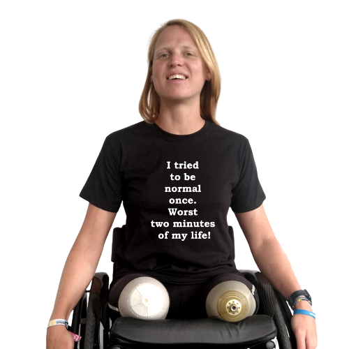T-shirt - I tried to be normal once. Worst two minutes of my life!