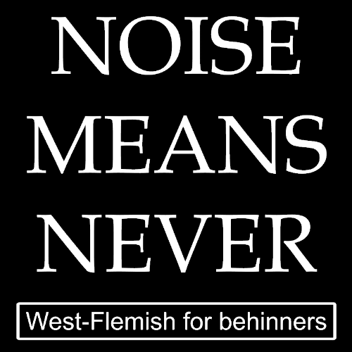 Topje - Noise means never (West-Flemish for behinners)
