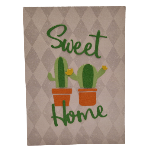 Wenskaart - Sweet Home