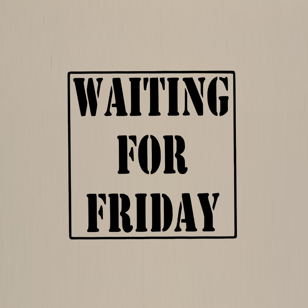 Totebag - Waiting for friday