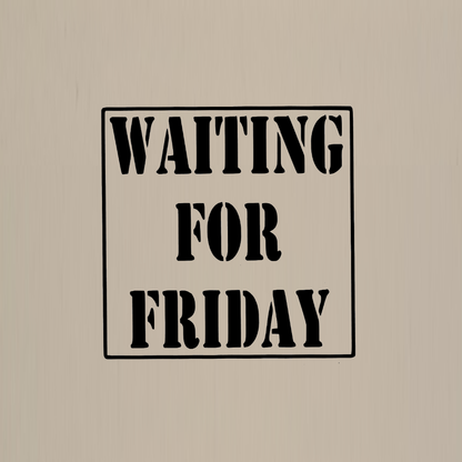 Totebag - Waiting for friday
