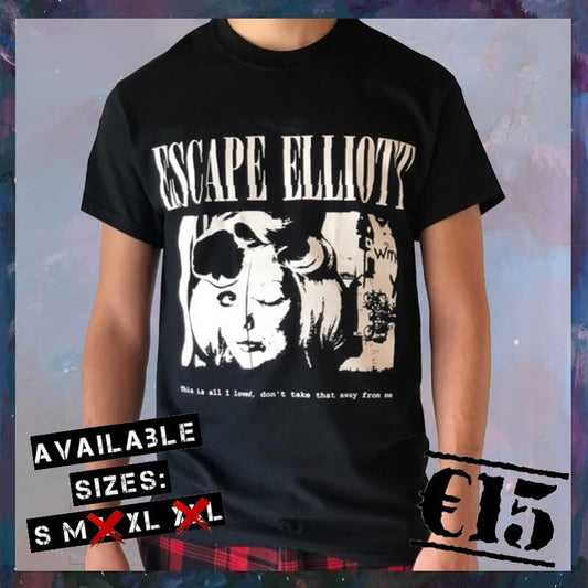 Z - ESCAPE ELLIOTT - T-shirt - Badass Black