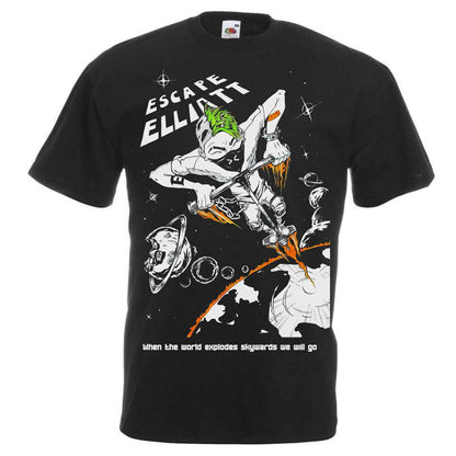 Z - ESCAPE ELLIOTT - T-shirt - 'When the world explodes, skywards we will go'