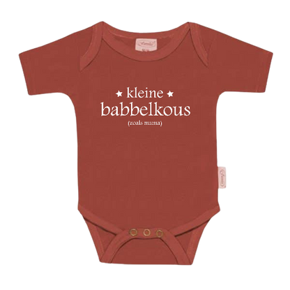 Romper - Kleine babbelkous (zoals mama)
