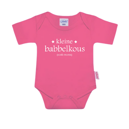 Romper - Kleine babbelkous (zoals mama)
