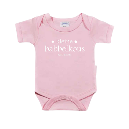 Romper - Kleine babbelkous (zoals mama)