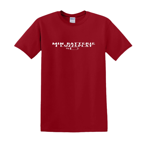 T-shirt - Min batterie i luzzeplat