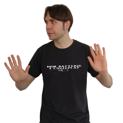 T-shirt - Min batterie i luzzeplat