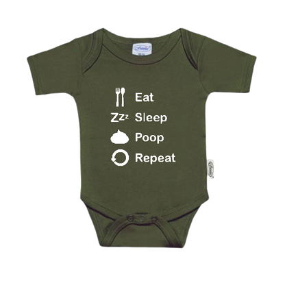 Romper - Eat Sleep Poop Repeat