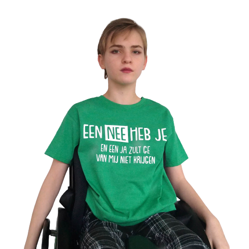 T-shirt - Een NEE heb je en een JA zult ge van mij niet krijgen!
