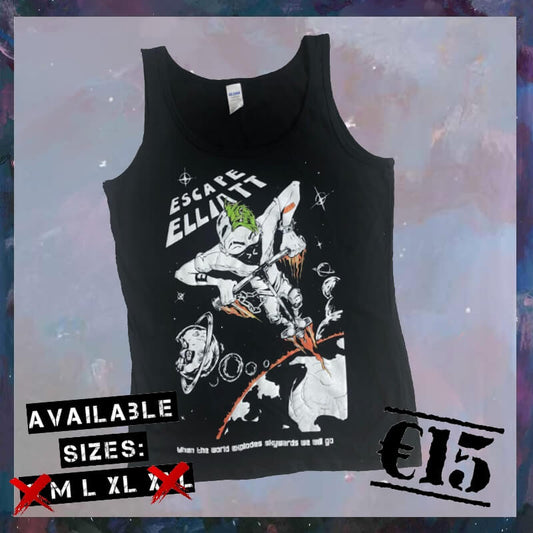 Z - ESCAPE ELLIOTT - T-shirt - 'When the world explodes, skywards we will go'