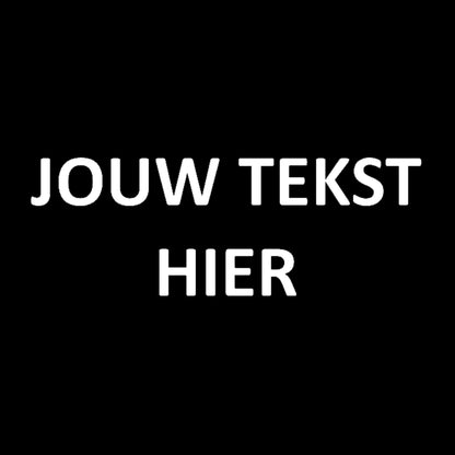 Gepersonaliseerde T-shirt, eigen tekst