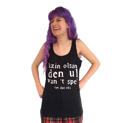 Topje- Kzin olsan den ul van 't spel (en das ok)