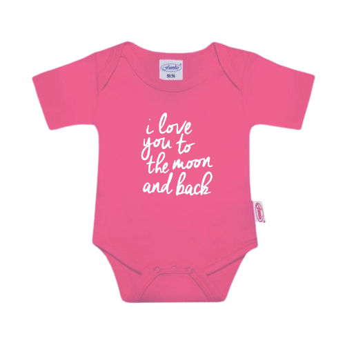Romper - I love you to the moon and back